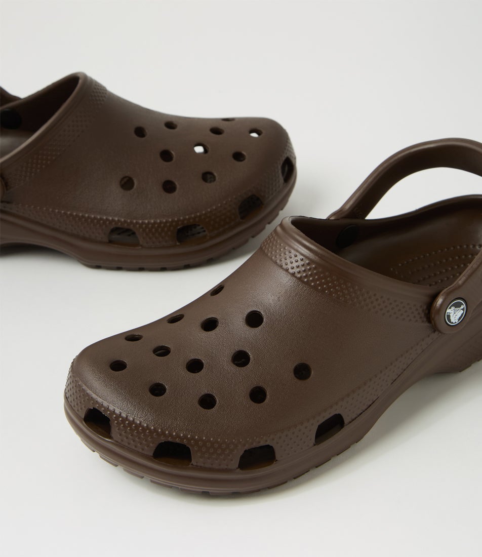 Classic Clog W Coffee Croslite Sandals