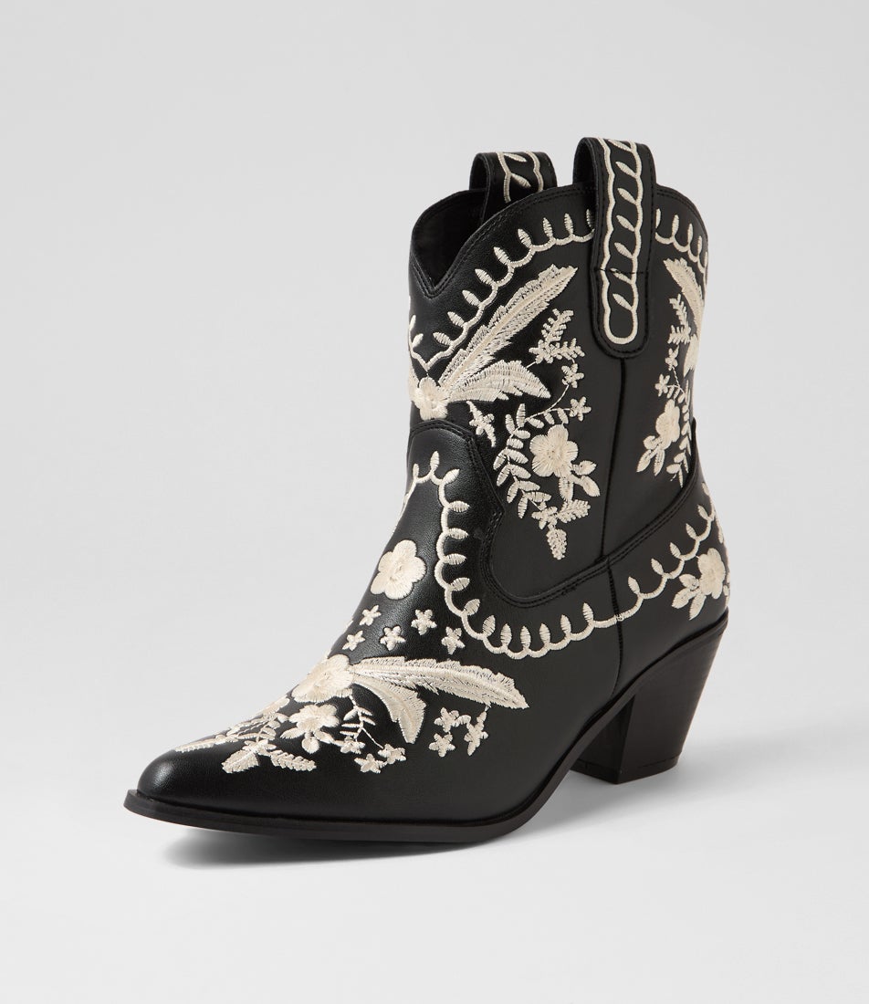 Southern Black Ankle Boots
