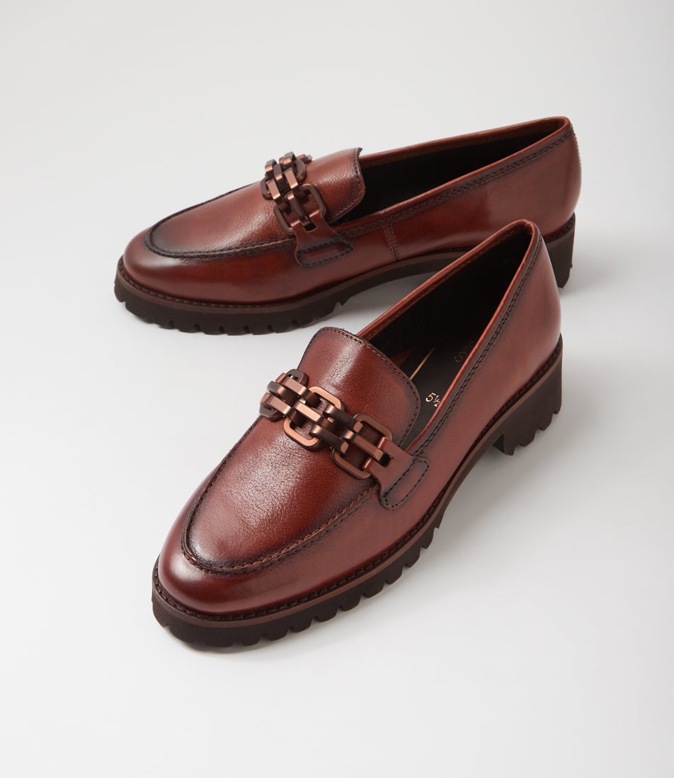 Kent 41 Cognac Tan Leather Heels
