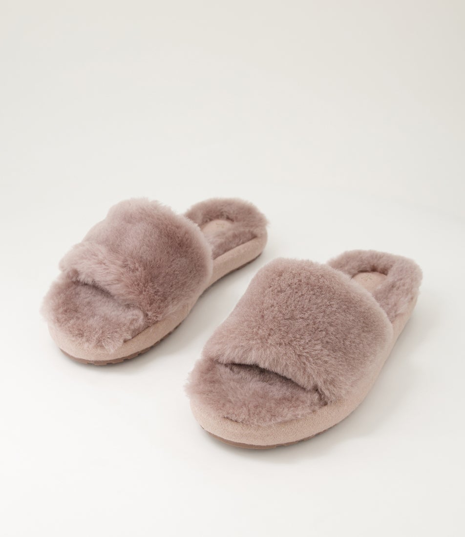 Mckay Mocha Fabric Sandals