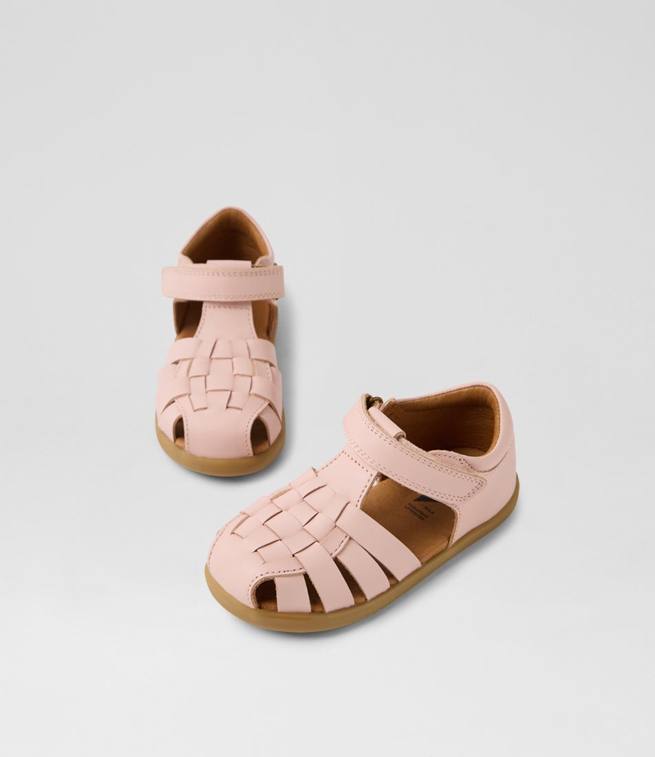 Iw Harbor Toddler Ballet Pink Leather Sandals