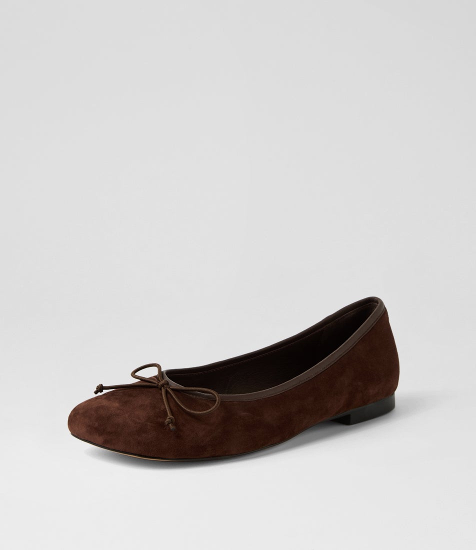 Pirela Choc Suede Flat Shoes