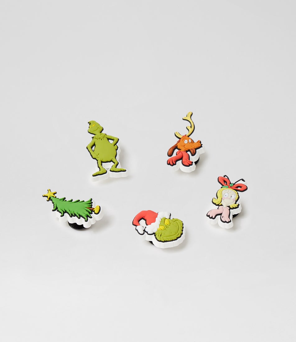 The Grinch Multi Croslite Jibbitz