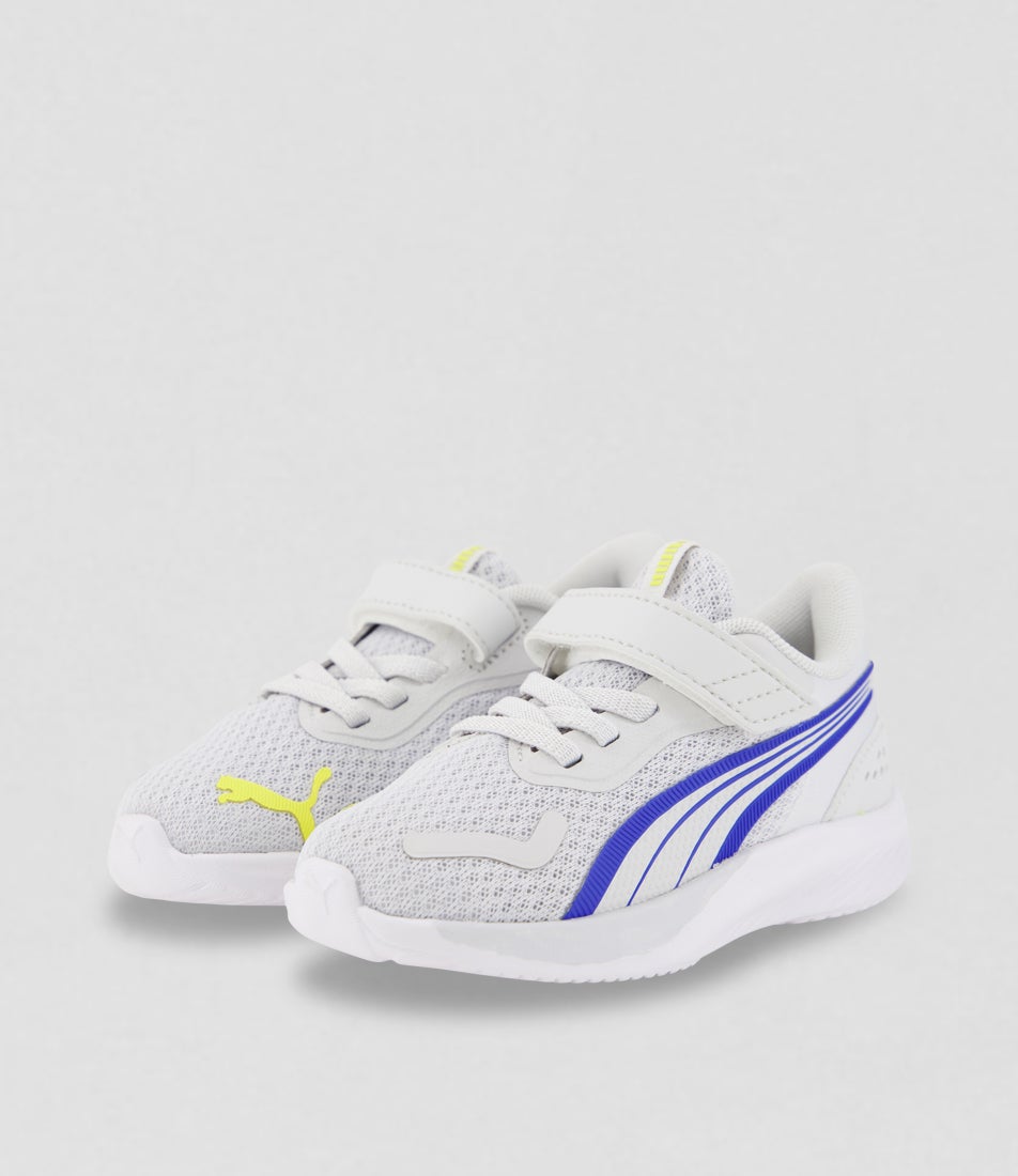 Pounce Lite Toddler Feather Gray Royal Sapphire Mesh Sneakers