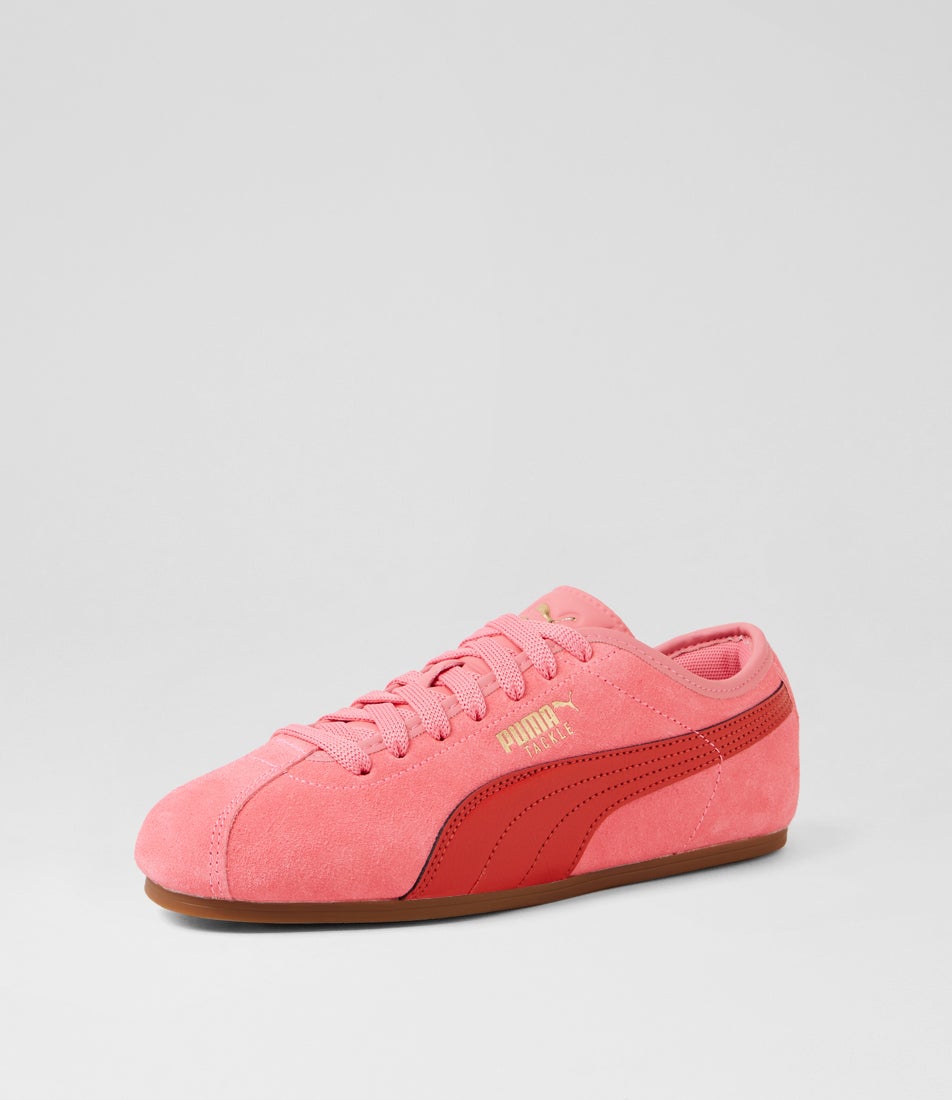 Puma Tackle W Magic Rose Candy Apple Gum Fabric Sneakers
