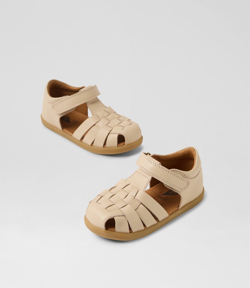 Iw Harbor Toddler Taupe Leather Sandals