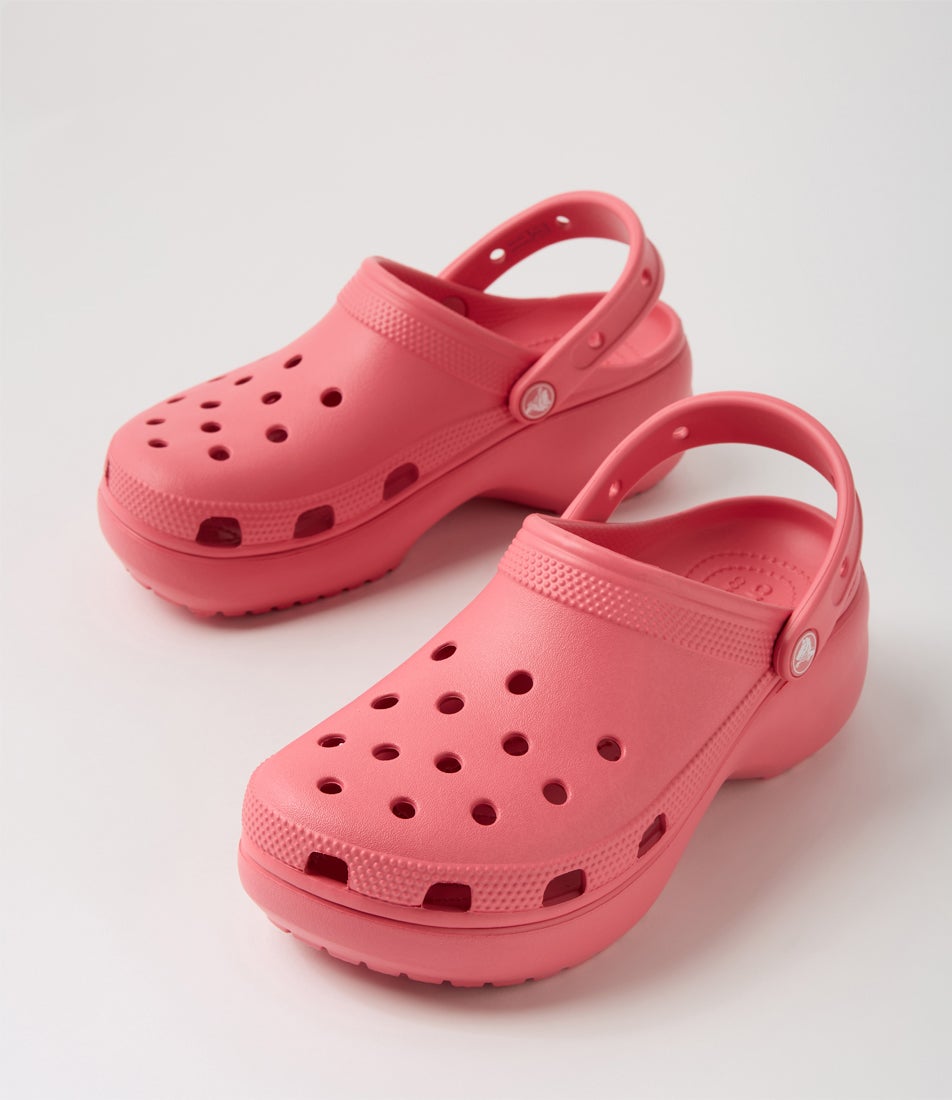 Classic Platform W Hot Blush Croslite Sandals