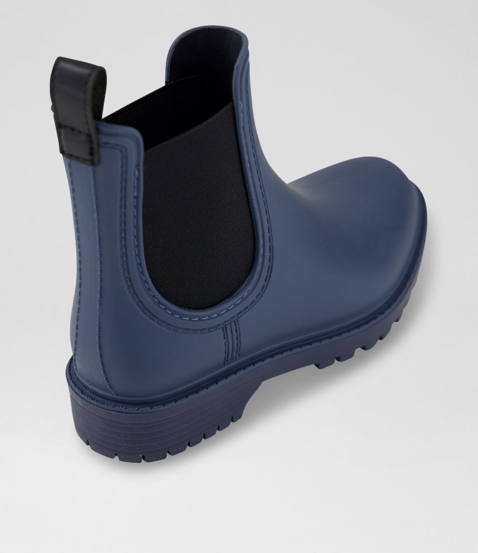 Charlie Toddler Midnight Navy Black Chelsea Boots