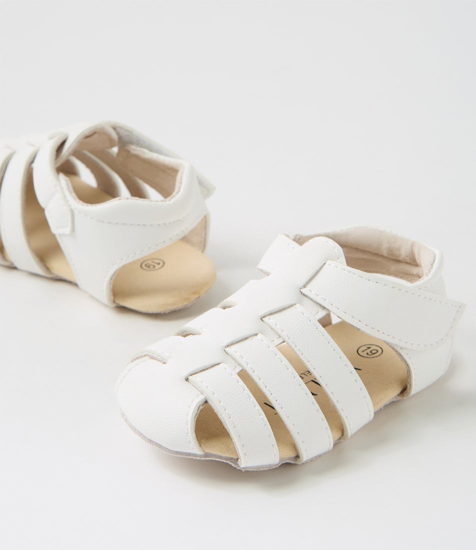 Mini Benson Sandal Pre White Sandals