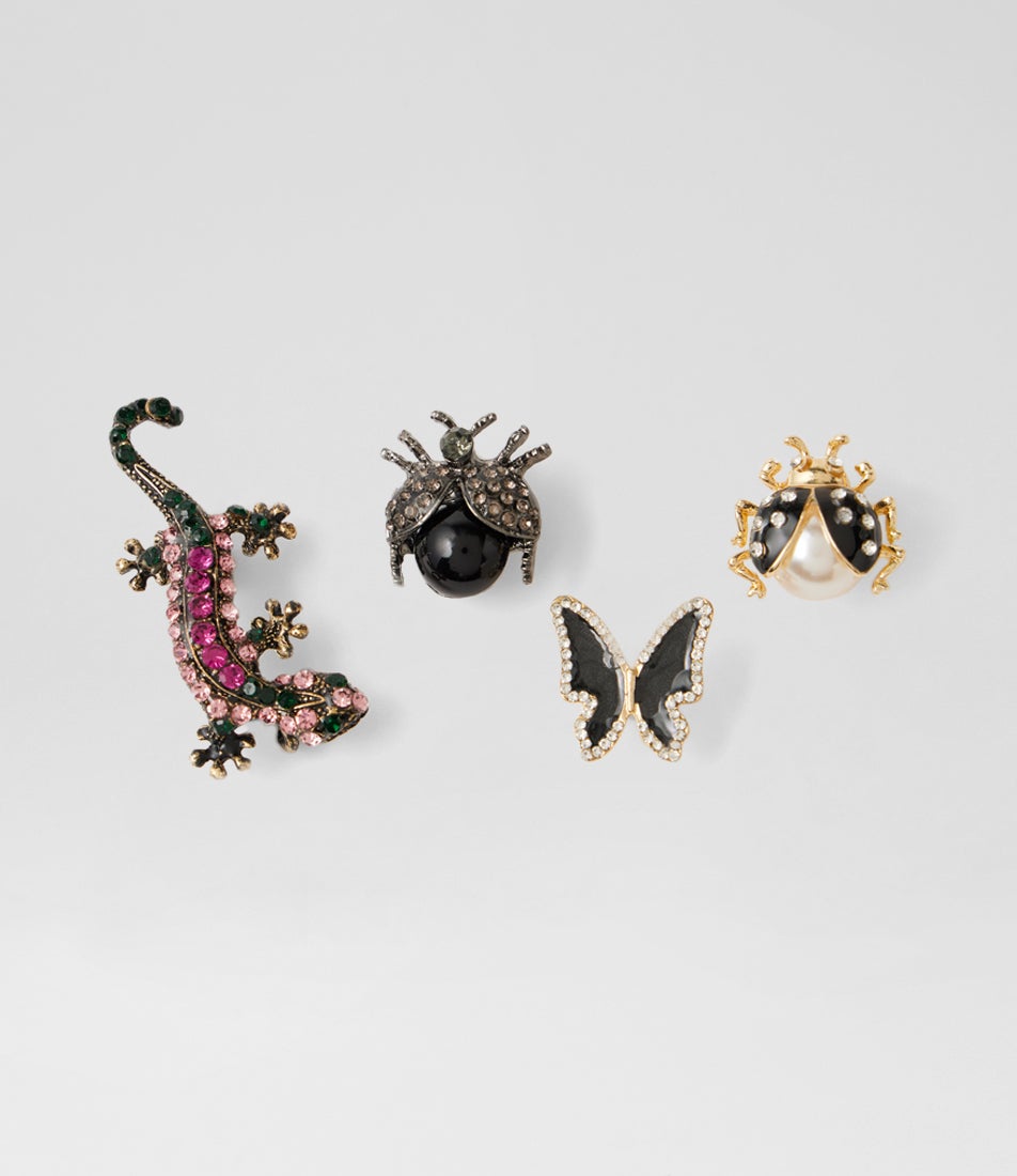 Bling Gecko Multi Metal Charm Pack