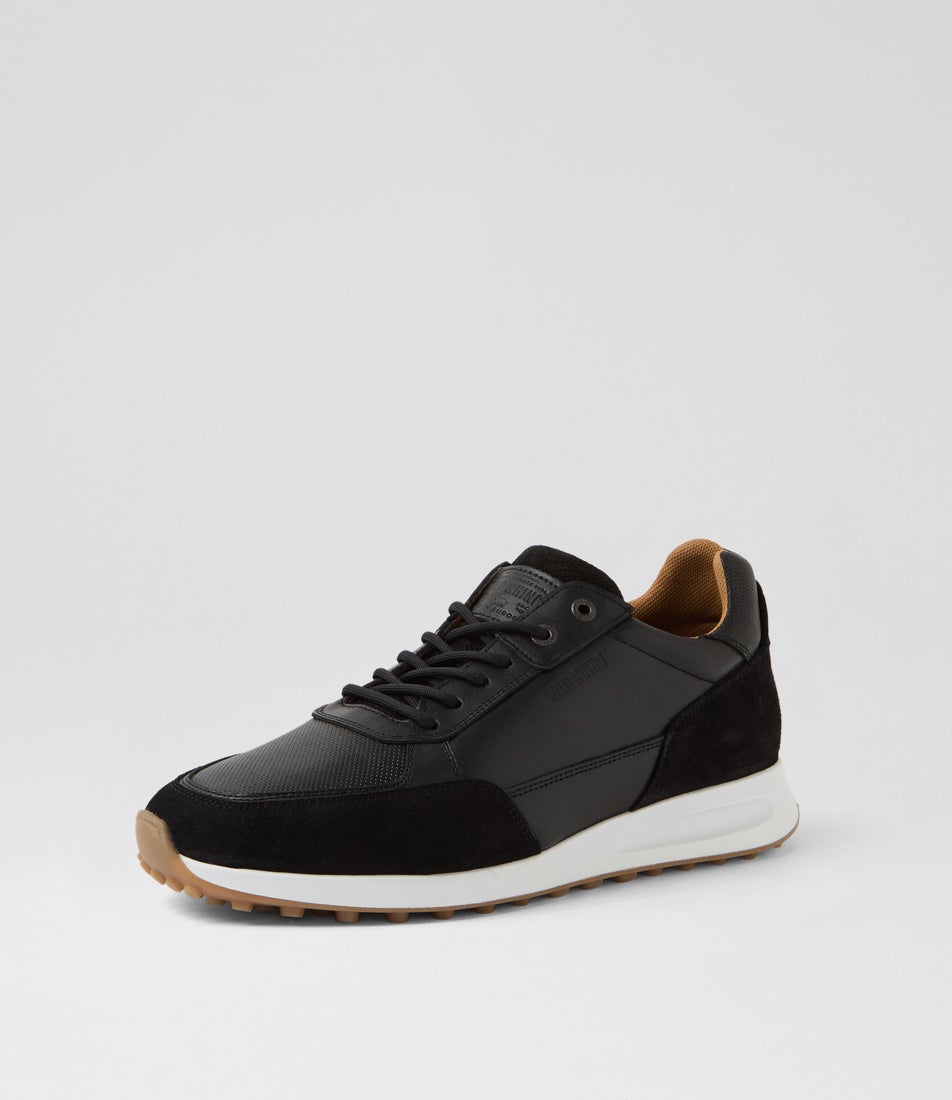 Mckay Black Leather Sneakers