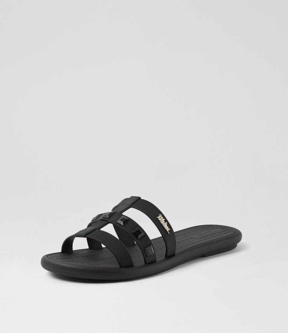 Melissa Sun Atlantis Ad My Black Pvc Slides