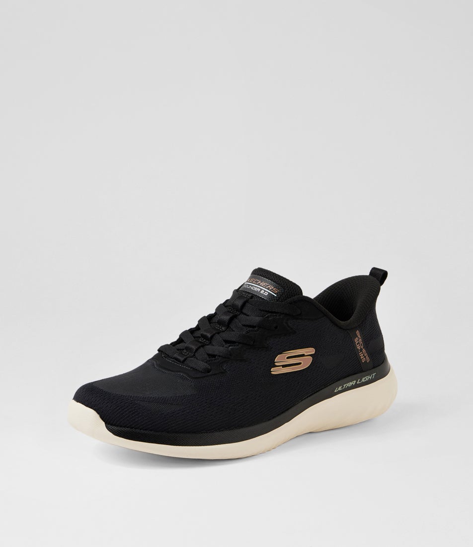 Bounder 2 Maylon Black Knit Sneakers