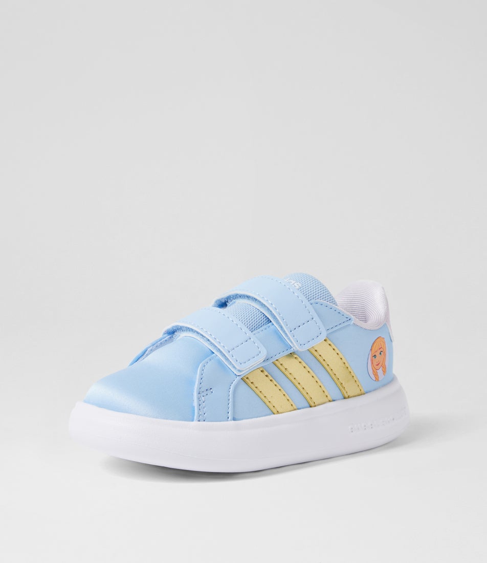 Grand Court Anna Toddler Glow Blue Gold Ice Lavender Sneakers