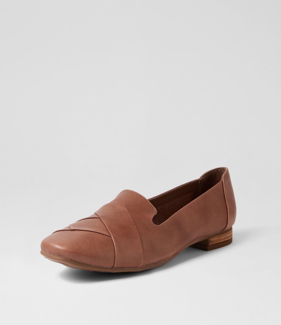 Tilony Coco Leather Flat Shoes