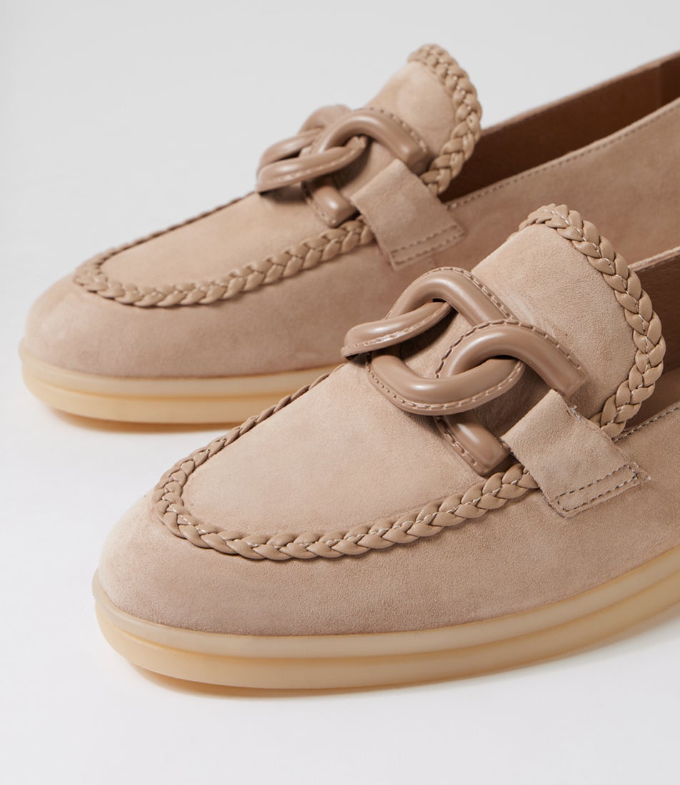 Linxy Sandy Suede Loafers