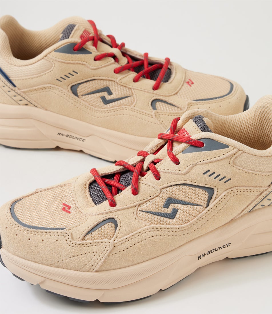 Tempest Sand Suede Sneakers
