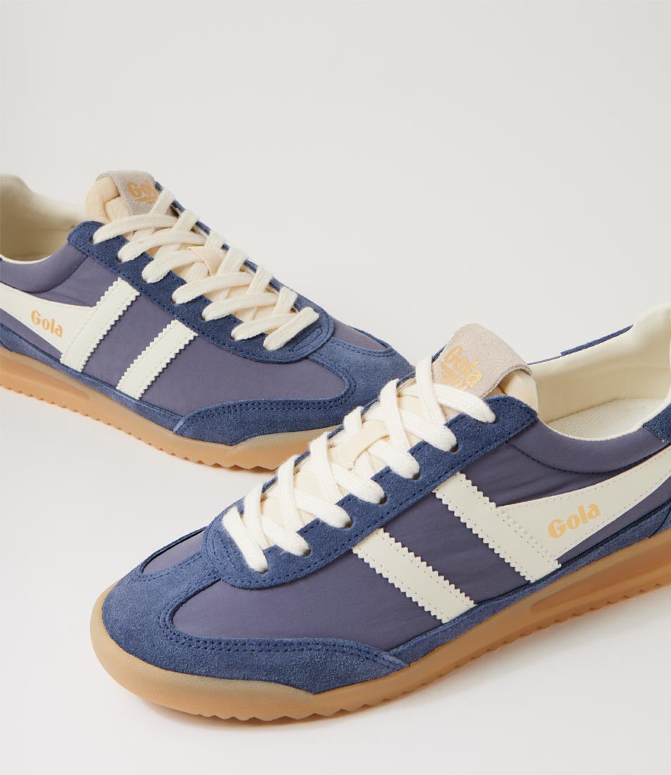 Firefly W Moonlight Off White Suede Nylon Sneakers