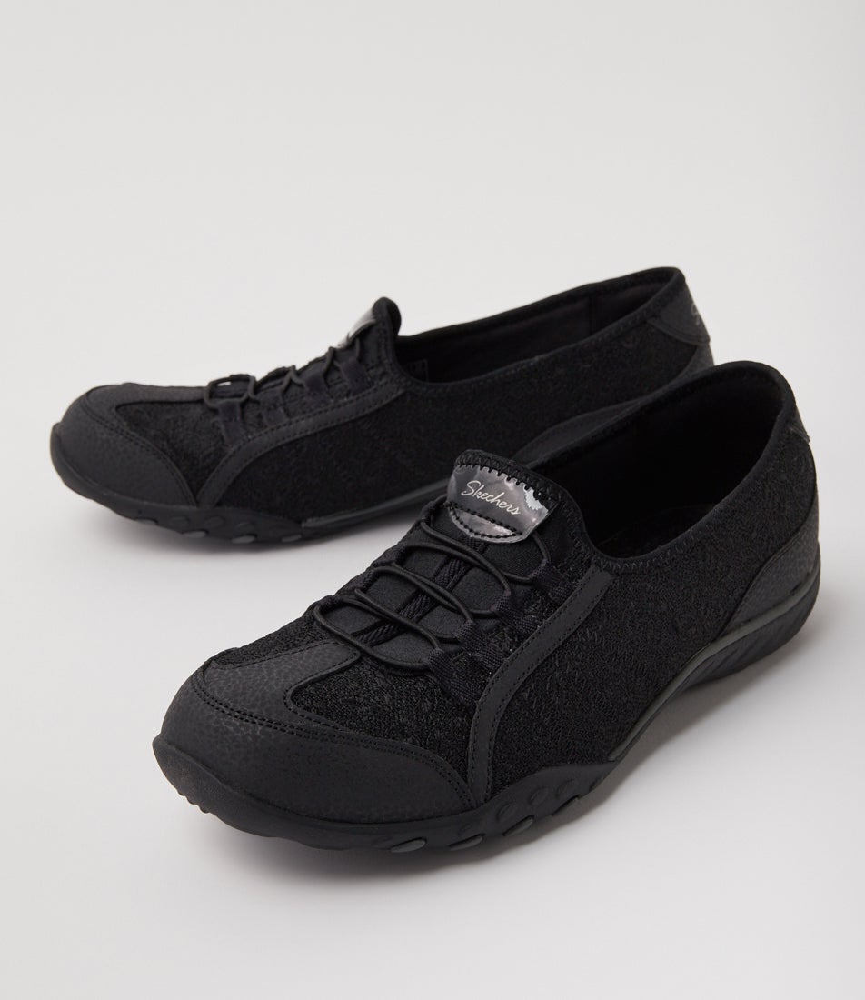 Breathe Black Mesh Sneakers Breathe Black Mesh Sneakers