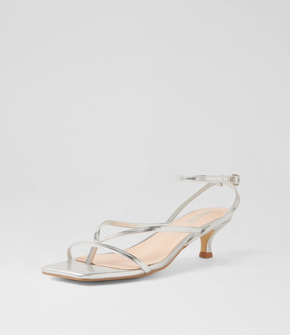 Maeve Silver Sandals