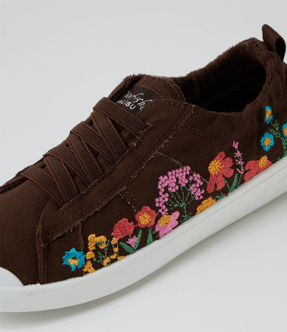 Vex Sun Espresso Canvas Sneakers