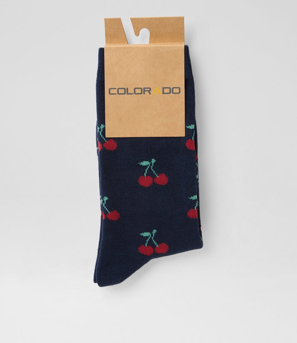 Cherry Multi Cotton Socks
