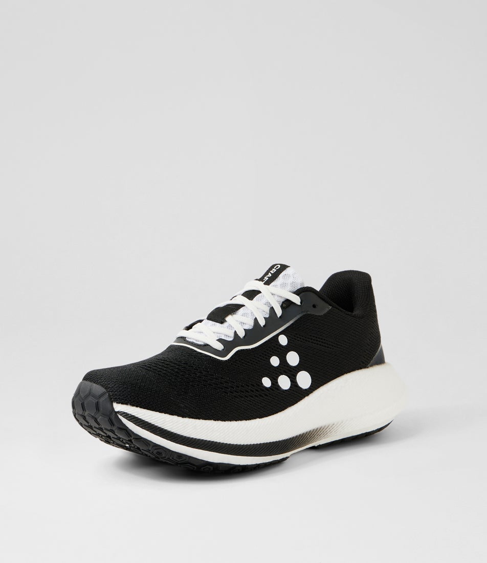 Pacer 2 W Black White Mesh Sneakers