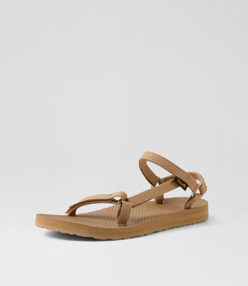 W Original Universal Slim Tigers Eye Fabric Sandals