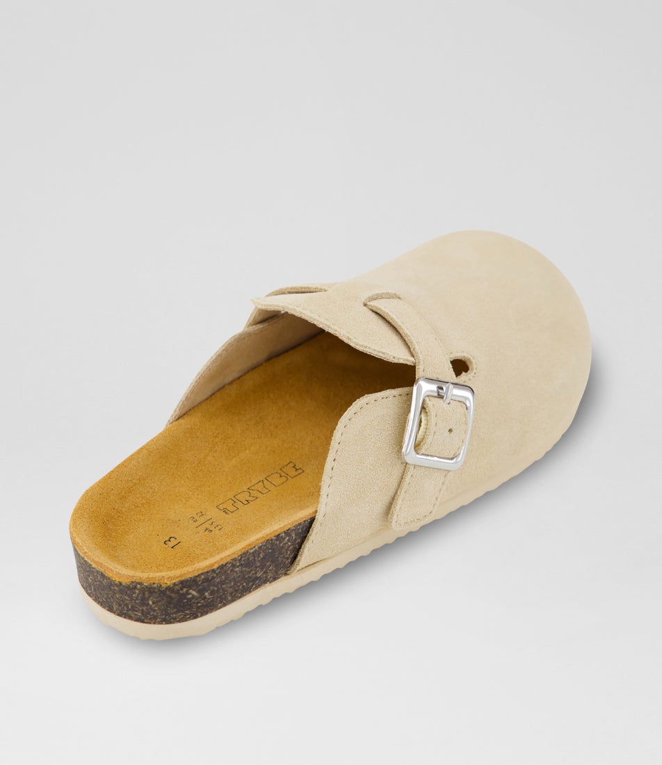 Frankie Junior Castle Wall Leather Sandals