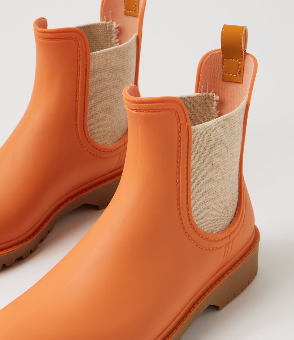 Laurina2 Burnt Orange Ankle Boots Laurina2 Burnt Orange Ankle Boots