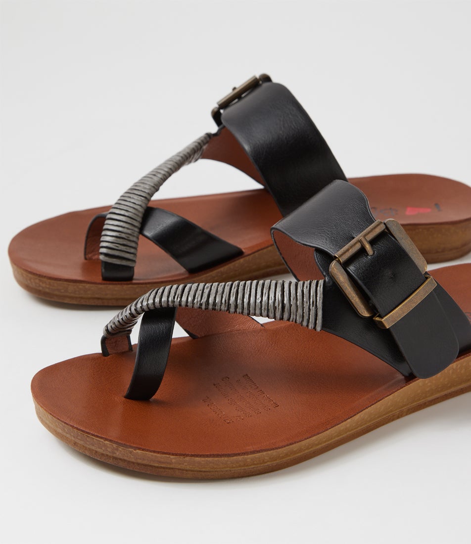 Kitoxes Black Slides