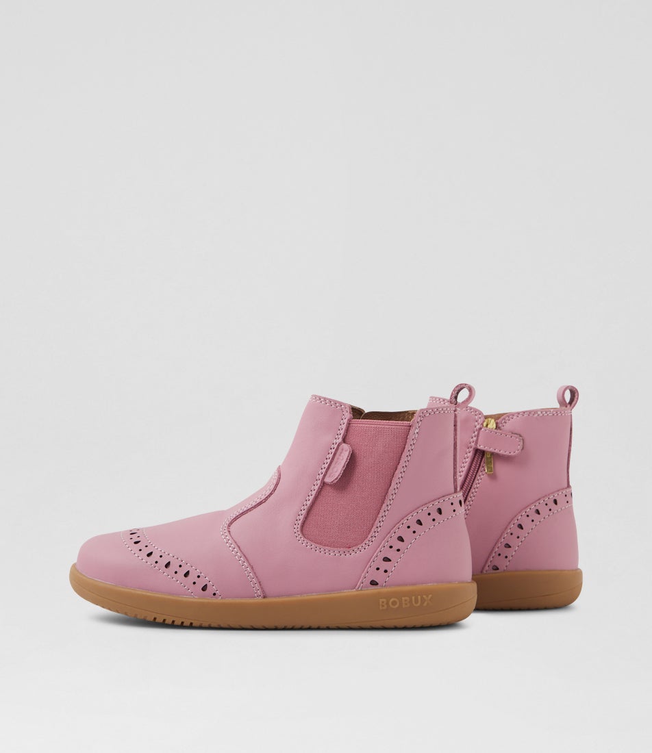 Kp Billie 2 Junior Lilas Leather Ankle Boots