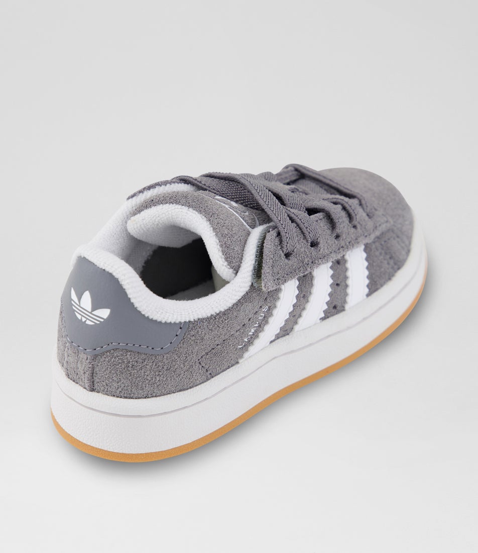 Campus 00 Toddler Grey Suede Sneakers