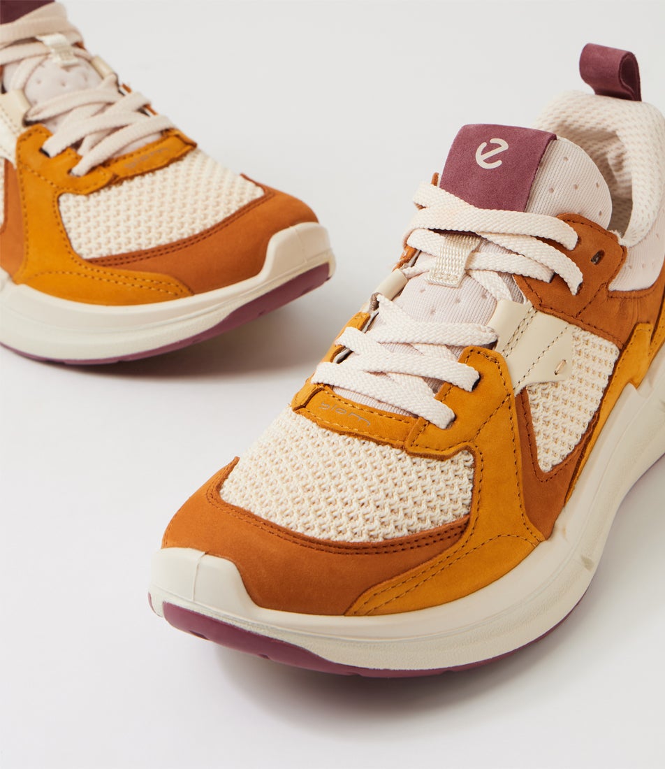 Biom 2.2 W Amber Honey Limestone Leather Sneakers