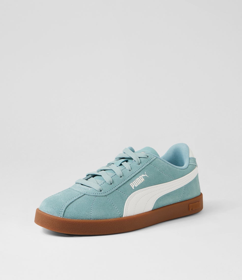 Puma Club 2 W Seafoam White Fabric Sneakers