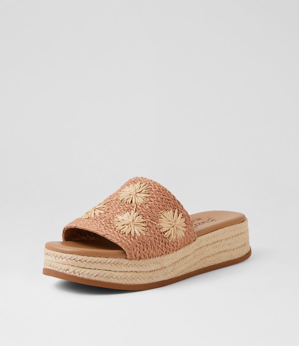 Marshlo Tan Multi Sandals