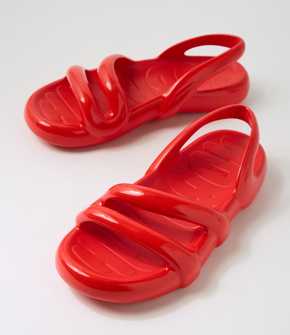 Kobarah Bright Red Eva Sandals