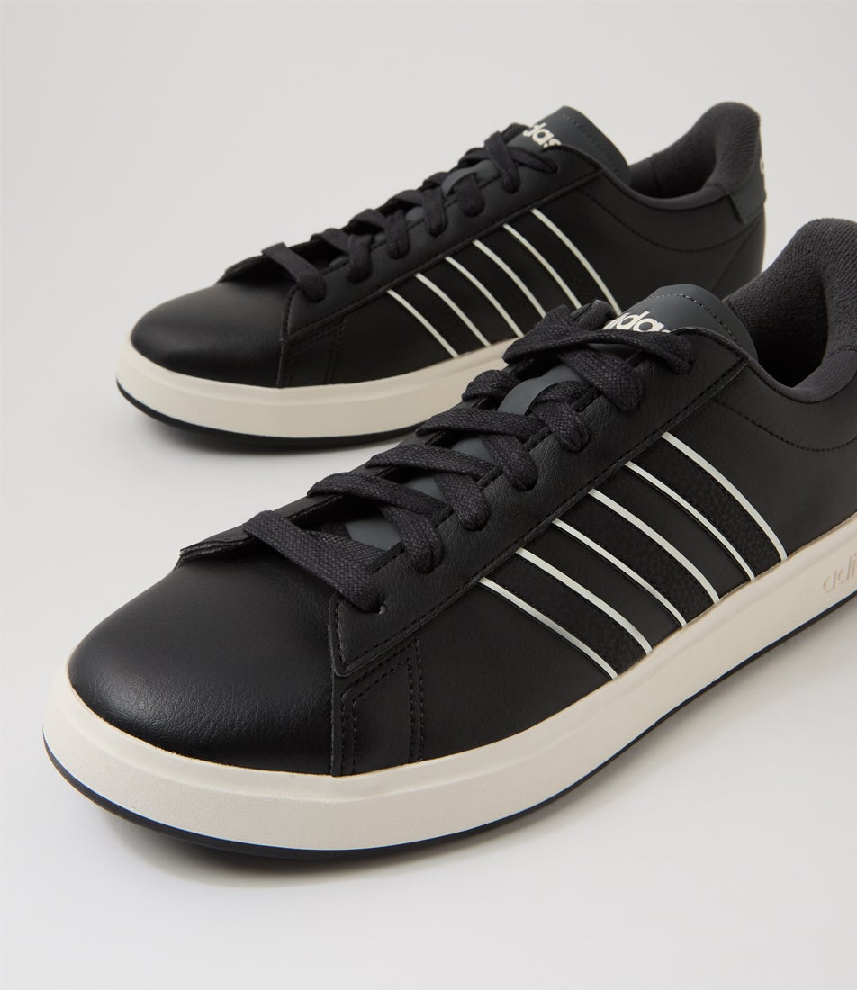 Grand Court 2 M Core Black Off White Sneakers