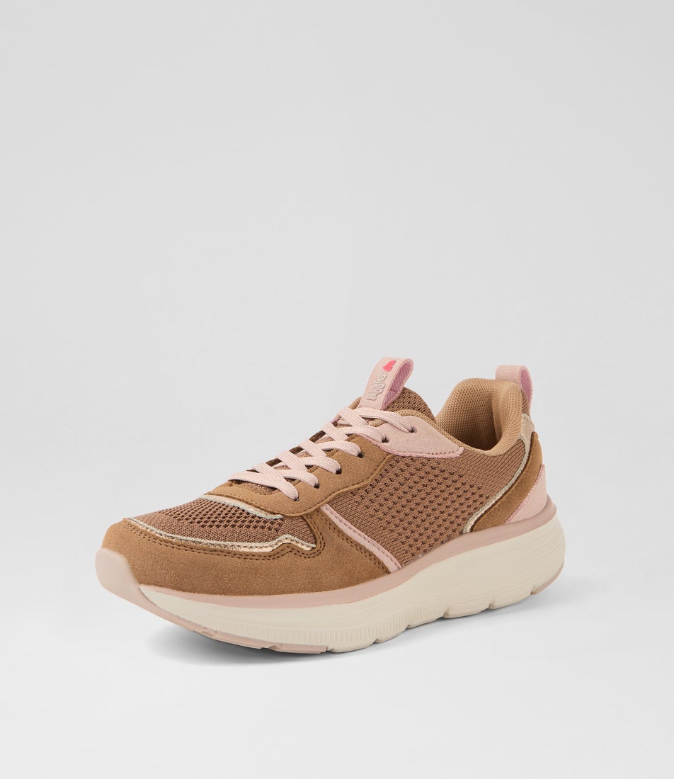 Yoniki Clay Blush Multi Sneakers