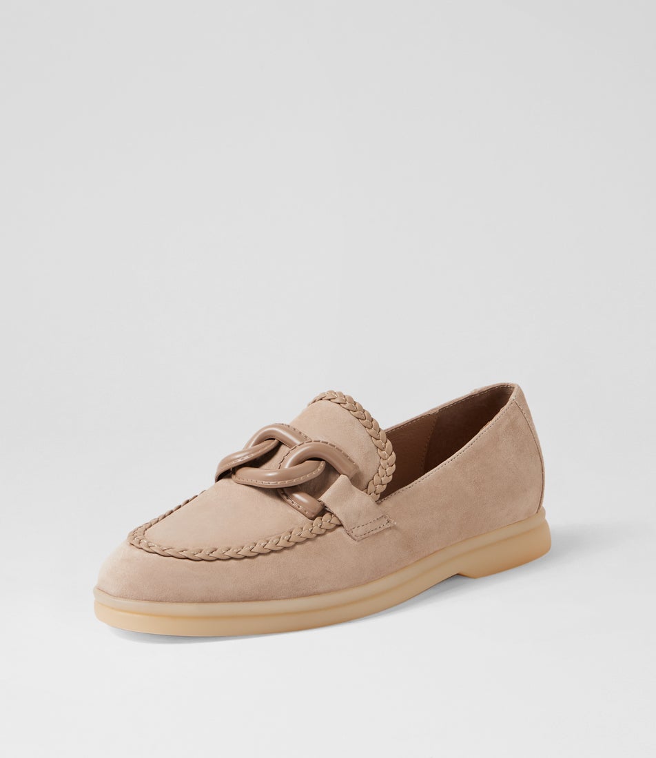 Linxy Sandy Suede Loafers