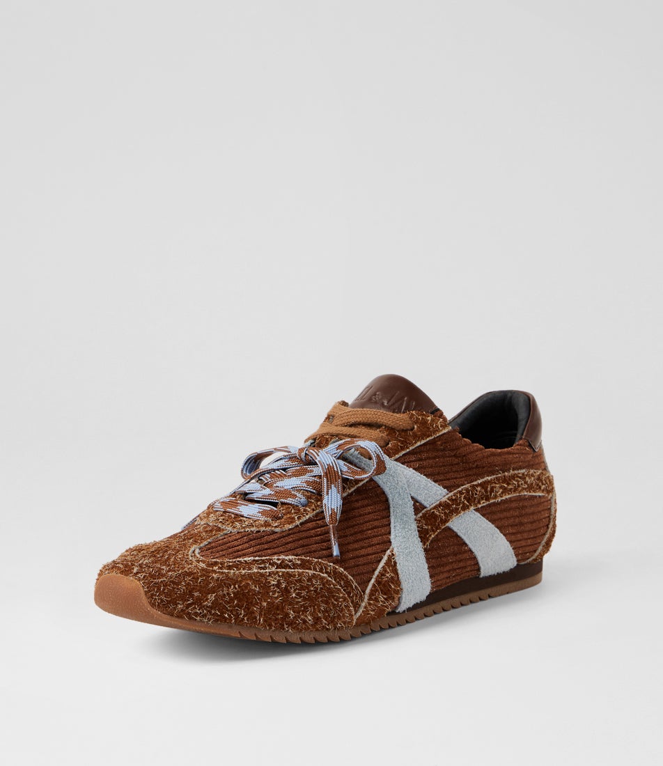Rey Choc Multi Suede Sneakers