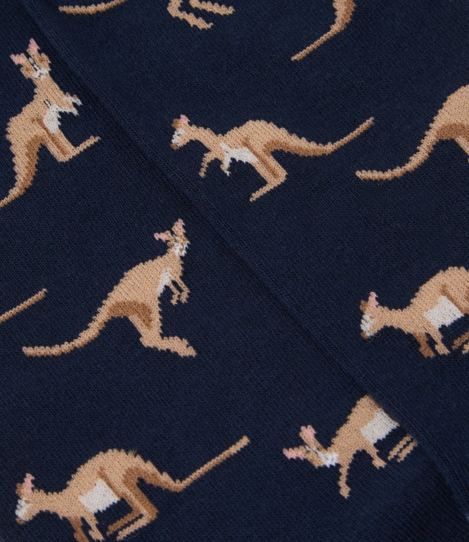Kangaroo Multi Cotton Socks