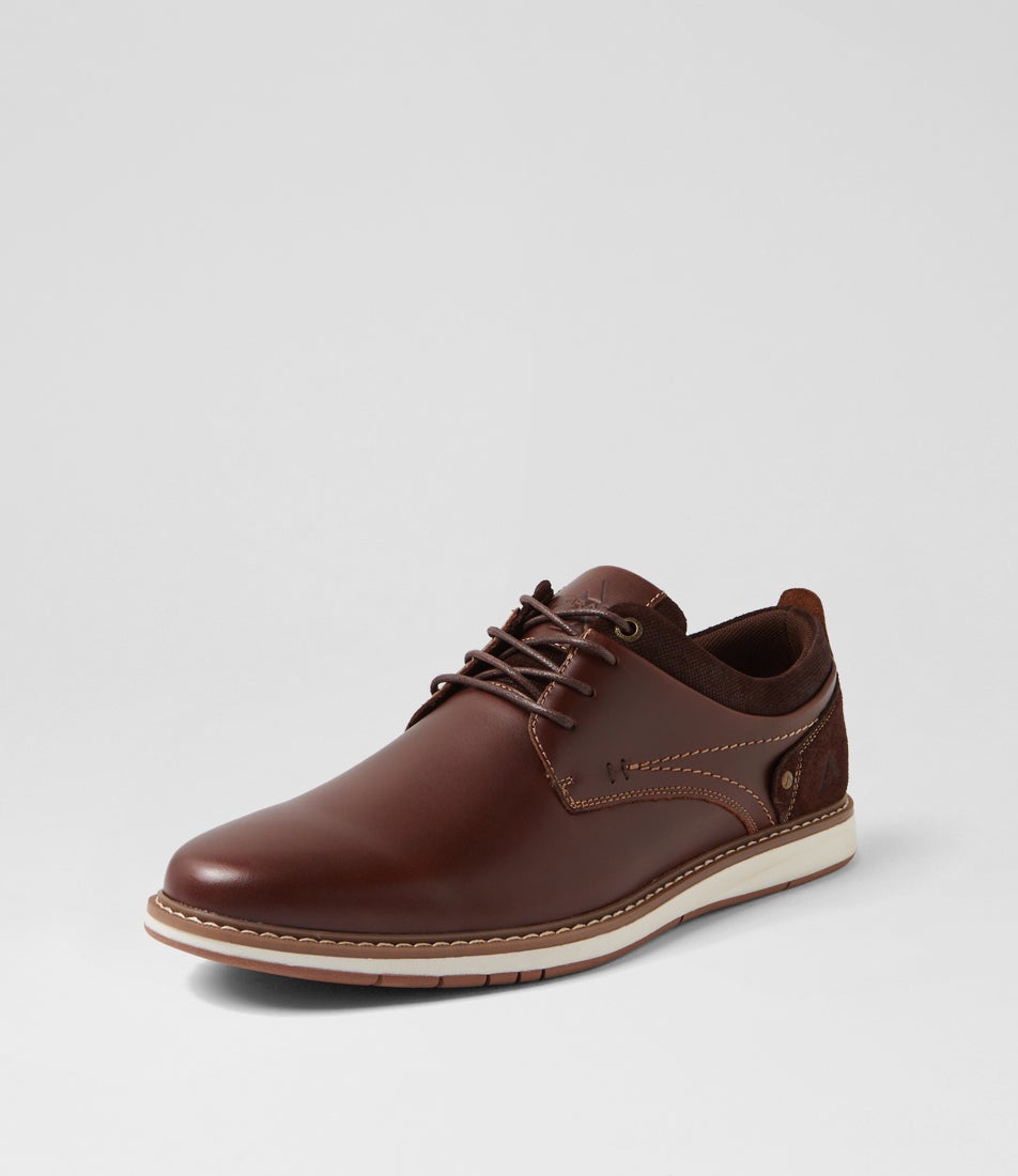 Shaggy Redwood Leather Lace Up Flats Shaggy Redwood Leather Lace Up Flats