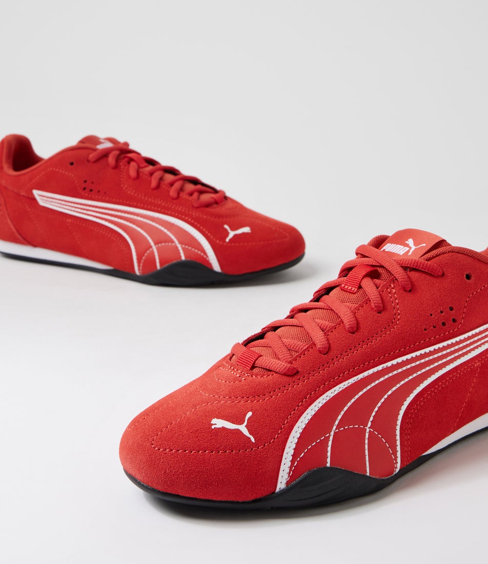 Catch M Candy Apple Suede Sneakers